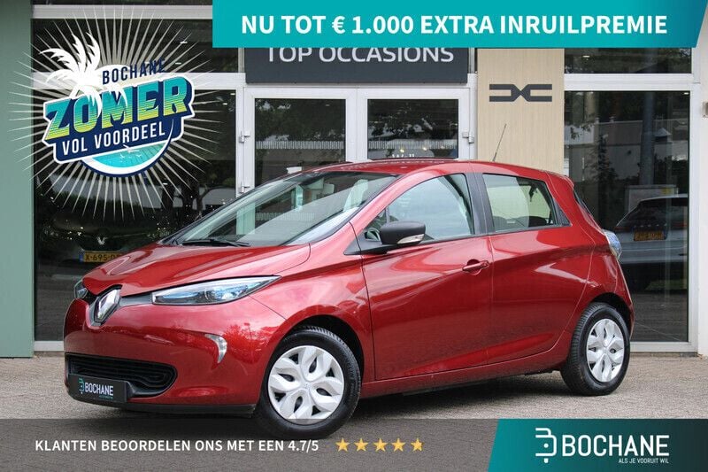Rood Gebruikt 2017 Renault Zoe Life Hatchback | € 7.750 (Eerlijke prijs) - Afbeelding 1/4