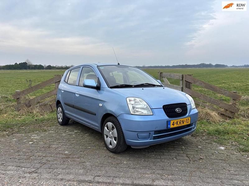 Blauw Occasion 2007 Kia Picanto Hatchback | € 1.595 (Eerlijke prijs) - Afbeelding 1/4