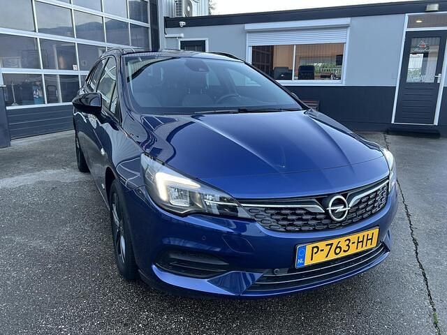 Occasion Opel Astra Design & Tech 131 PK (96 kW) 2022 Blauw Stationwagen