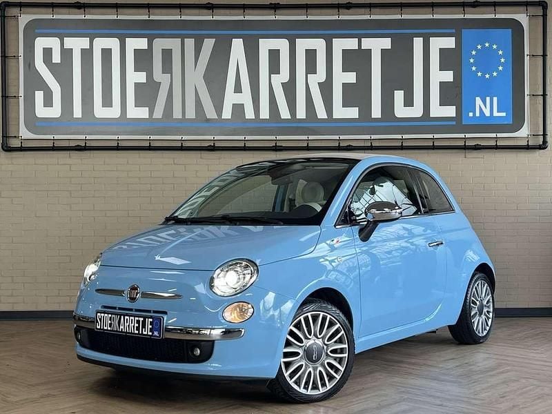 Blauw Gebruikt 2014 Fiat 500C Cabriolet | € 7.350 (Goede deal) - Afbeelding 1/4