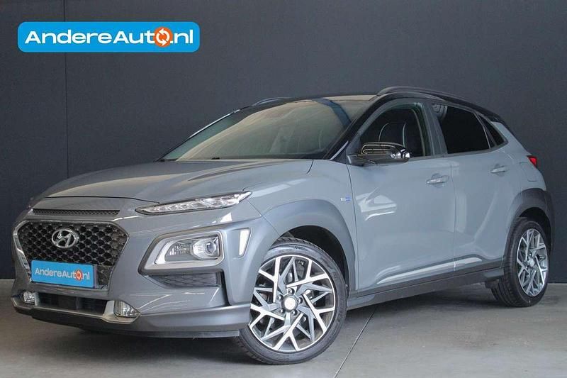 Grijs Gebruikt 2020 Hyundai Kona Premium SUV | € 21.995 (Eerlijke prijs) - Afbeelding 1/4