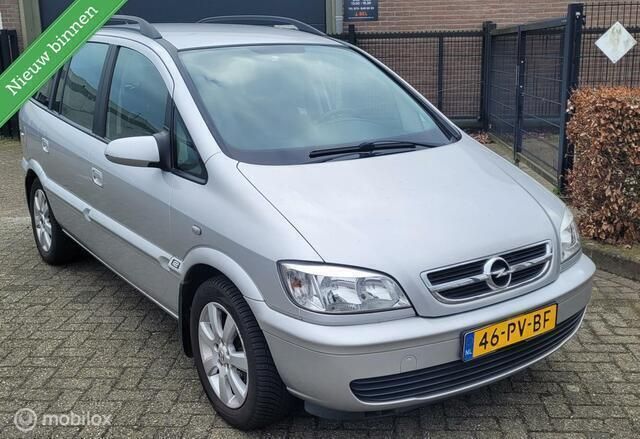 Grijs Gebruikt 2004 Opel Zafira Design Edition MPV | € 1.990 (Eerlijke prijs) - Afbeelding 1/4