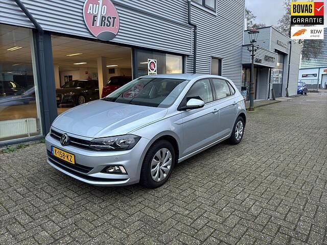 Grijs Gebruikt 2021 VW Polo Comfortline Hatchback | € 13.950 (Super prijs) - Afbeelding 1/4