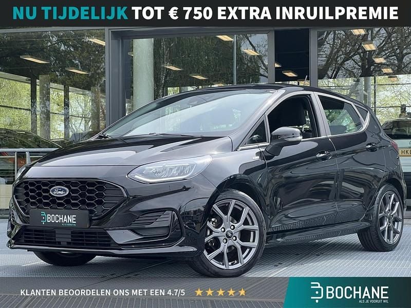 Zwart Gebruikt 2022 Ford Fiesta ST-Line Hatchback | € 17.695 (Goede deal) - Afbeelding 1/4