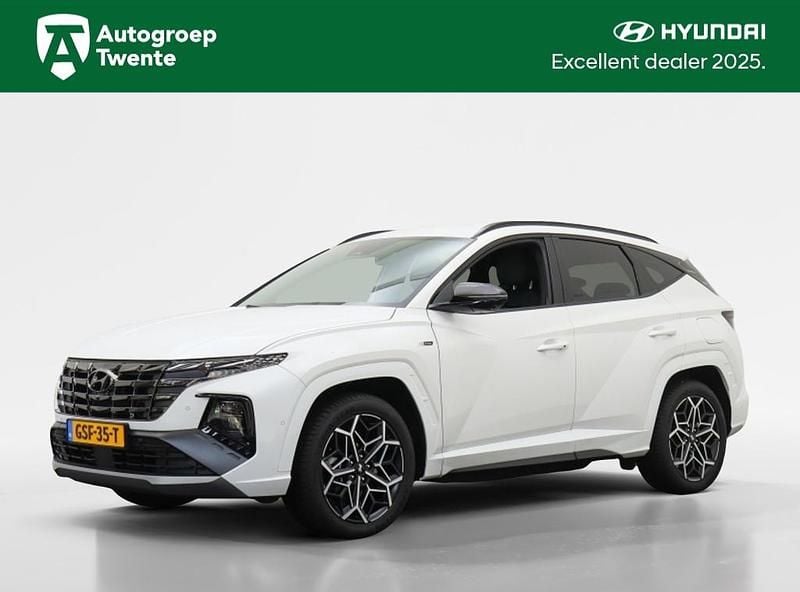 Wit Gebruikt 2024 Hyundai Tucson N Line SUV | € 40.445 (Eerlijke prijs) - Afbeelding 1/4