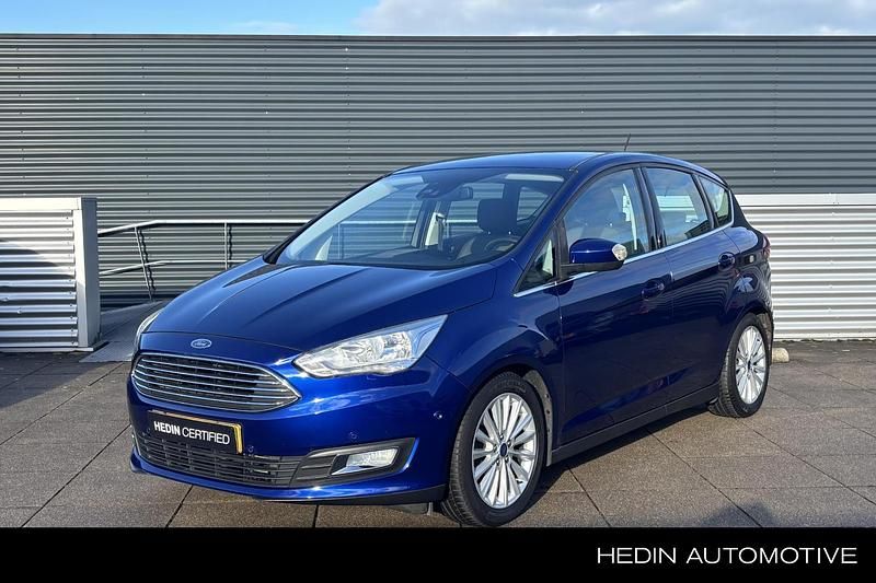 Blauw Occasion 2017 Ford C-MAX Titanium MPV | € 11.945 (Eerlijke prijs) - Afbeelding 1/4