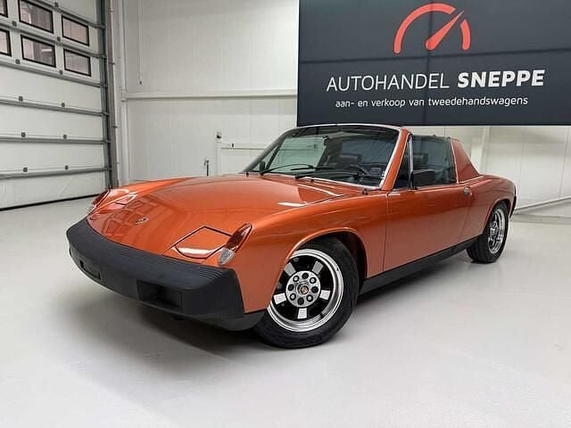 Oranje Gebruikt 1975 Porsche 914 Cabriolet | € 19.995 - Afbeelding 1/4
