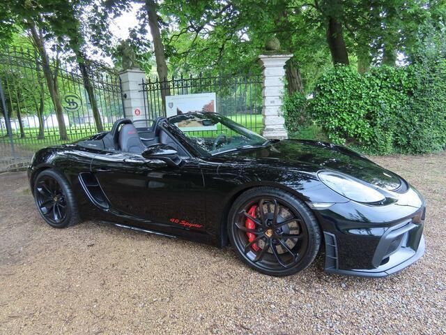Zwart Gebruikt 2020 Porsche 718 Cabriolet | € 94.000 - Afbeelding 1/4