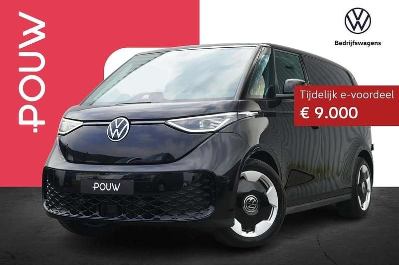 Zwart Nieuw 2025 VW ID. Buzz Edition MPV | € 44.450 (Super prijs) - Afbeelding 1/4