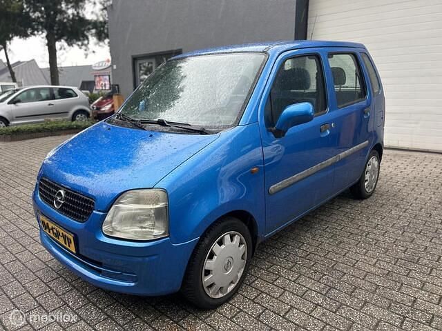 Blauw Gebruikt 2001 Opel Agila Comfort Hatchback | € 799 (Eerlijke prijs) - Afbeelding 1/4