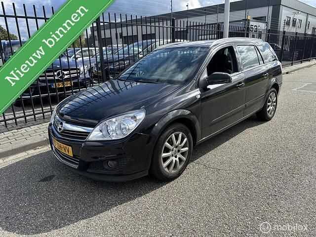 Zwart Gebruikt 2008 Opel Astra Executive Stationwagen | € 1.150 (Super prijs) - Afbeelding 1/4
