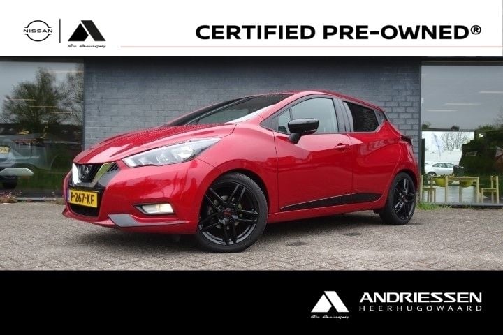 Rood Gebruikt 2022 Nissan Micra Hatchback | € 11.950 (Goede deal) - Afbeelding 1/4