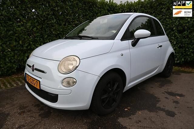 Blauw Gebruikt 2008 Fiat 500 Pop Hatchback | € 4.450 (Goede deal) - Afbeelding 1/4