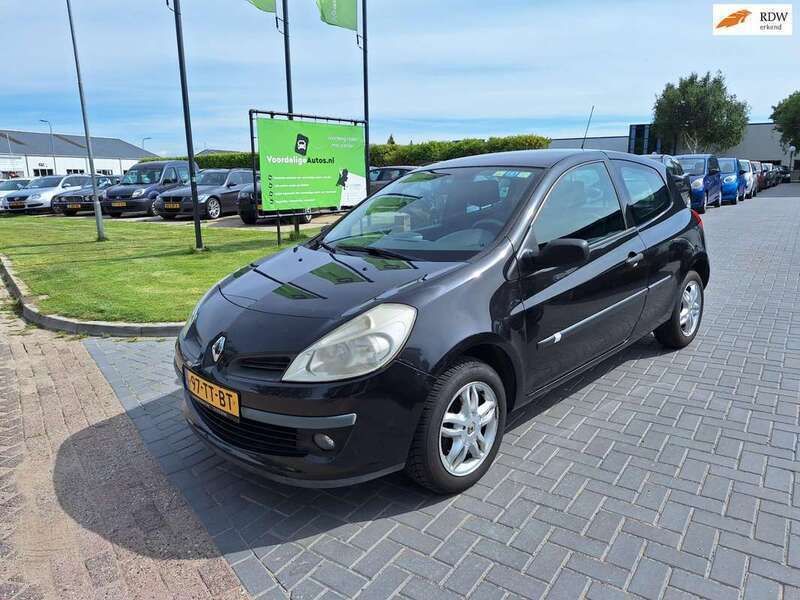 Zwart Occasion 2007 Renault Clio II Extreme Hatchback | € 1.899 (Eerlijke prijs) - Afbeelding 1/4