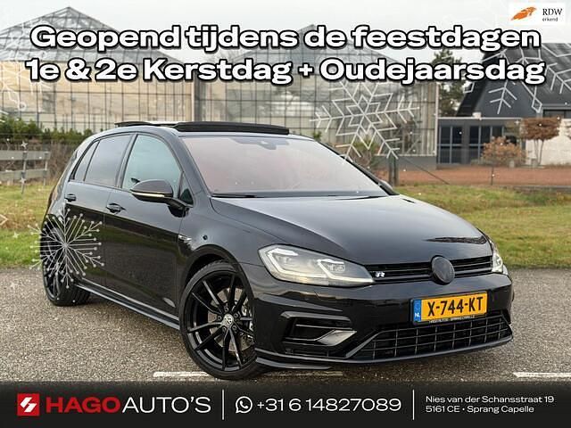 Zwart Gebruikt 2019 VW Golf VII R Hatchback | € 31.990 (Eerlijke prijs) - Afbeelding 1/4