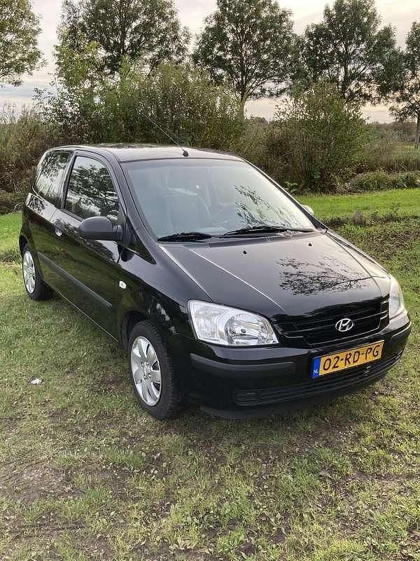 Zwart Gebruikt 2005 Hyundai Getz Active Hatchback | € 1.900 (Eerlijke prijs) - Afbeelding 1/4