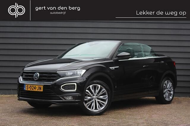 Zwart Gebruikt 2020 VW T-Roc Cabriolet R-line Cabriolet | € 28.900 (Eerlijke prijs) - Afbeelding 1/4