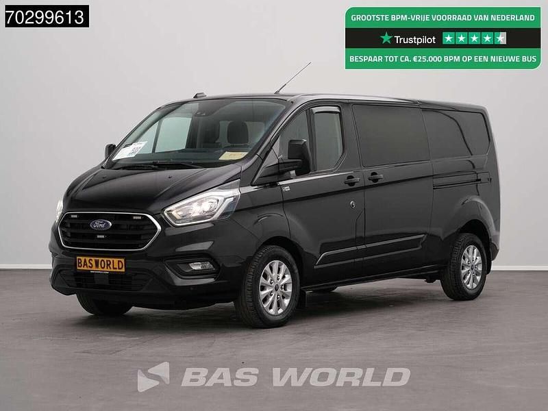 Zwart Occasion 2020 Ford Transit Custom Van | € 16.900 (Super prijs) - Afbeelding 1/3