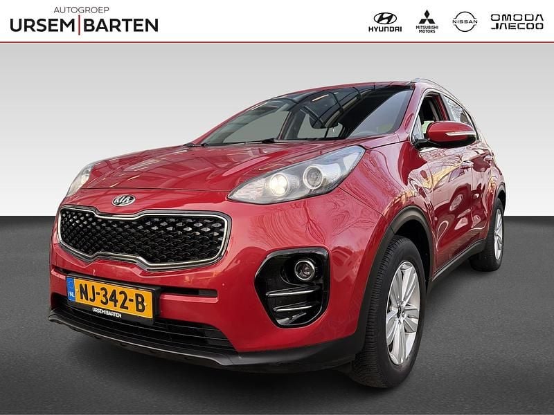 Rood Occasion 2017 Kia Sportage SUV | € 12.730 (Goede deal) - Afbeelding 1/4