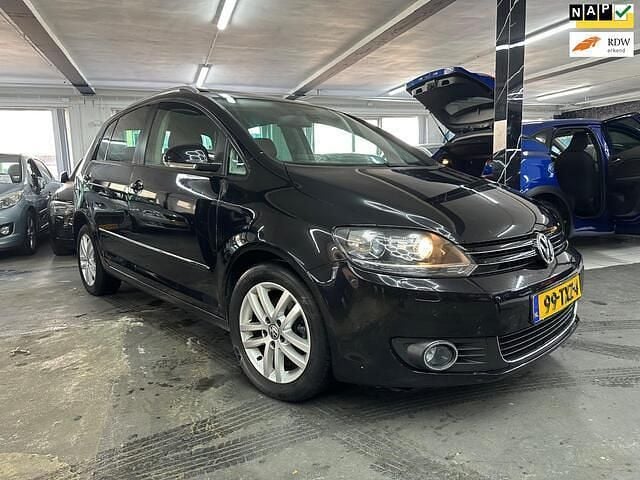 Zwart Gebruikt 2012 VW Golf Plus Highline MPV | € 9.650 (Iets duurder) - Afbeelding 1/4