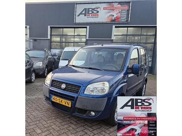 Blauw Gebruikt 2006 Fiat Doblò Dynamic MPV | € 3.499 (Goede deal) - Afbeelding 1/4