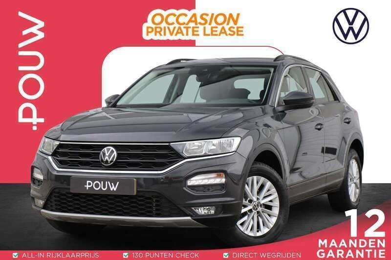 Grijs Gebruikt 2021 VW T-Roc Style SUV | € 21.450 (Goede deal) - Afbeelding 1/3