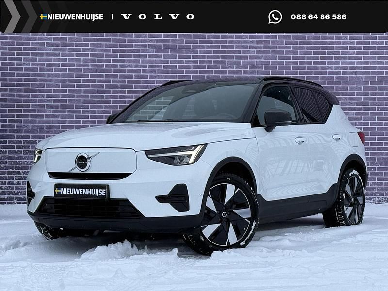 Wit Occasion 2025 Volvo EX40 Ultra SUV | € 48.899 (Iets duurder) - Afbeelding 1/3