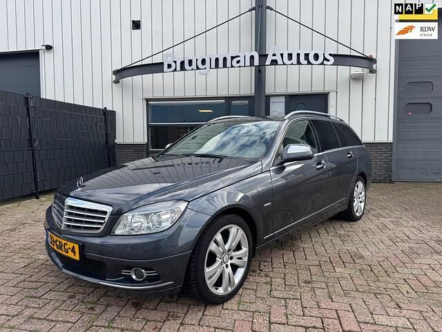 Grijs Gebruikt 2008 Mercedes C200 Avantgarde Stationwagen | € 6.950 (Eerlijke prijs) - Afbeelding 1/4
