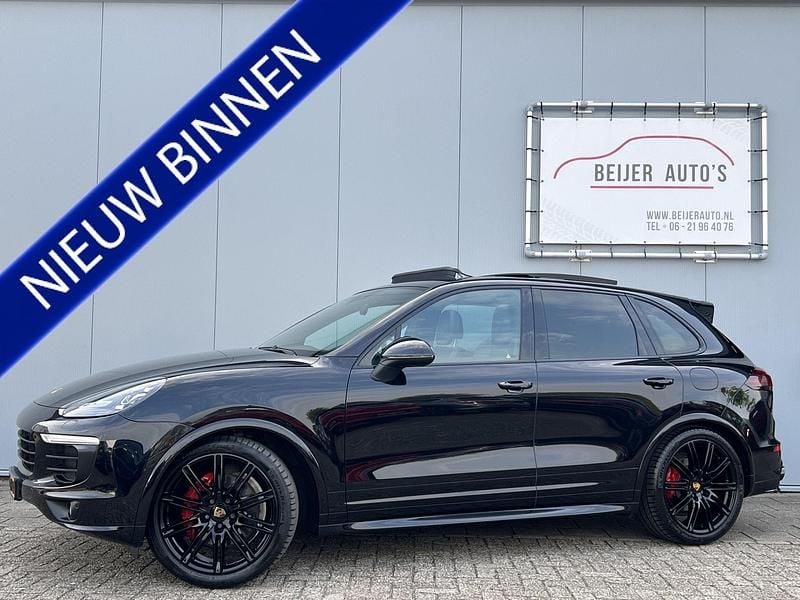 Zwart Occasion 2016 Porsche Cayenne SUV | € 39.495 (Eerlijke prijs) - Afbeelding 1/4