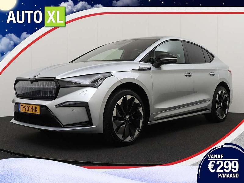 Grijs Gebruikt 2023 Skoda Enyaq iV SportLine SUV | € 34.940 (Eerlijke prijs) - Afbeelding 1/4