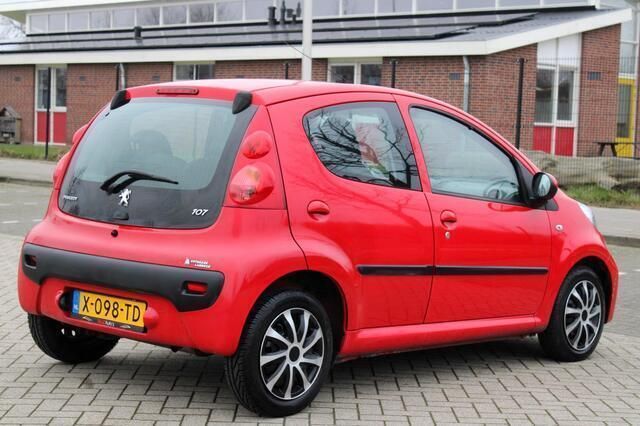 Occasion Peugeot 107 68 PK (50 kW) 2009 Rood Hatchback