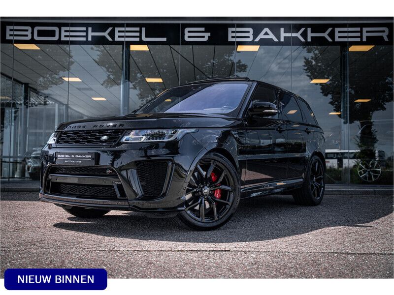 Zwart Gebruikt 2018 Land Rover Range Rover Sport SVR SUV | € 75.845 - Afbeelding 1/4