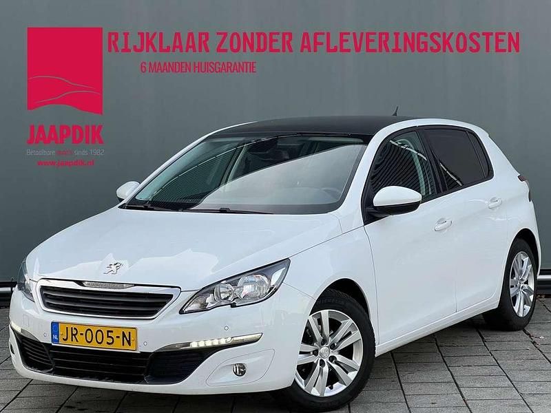 Wit Gebruikt 2016 Peugeot 308 Hatchback | € 6.999 (Eerlijke prijs) - Afbeelding 1/4