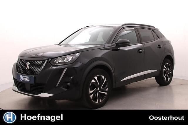 Zwart Gebruikt 2021 Peugeot 2008 Allure SUV | € 15.900 (Goede deal) - Afbeelding 1/4