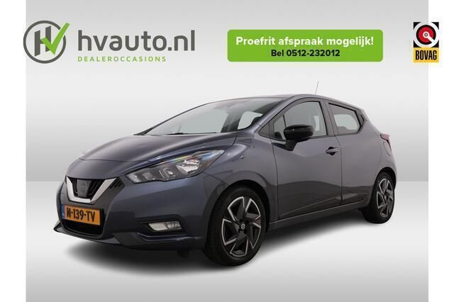 Grijs, metallic lak Gebruikt 2022 Nissan Micra Hatchback | € 13.900 (Eerlijke prijs) - Afbeelding 1/4