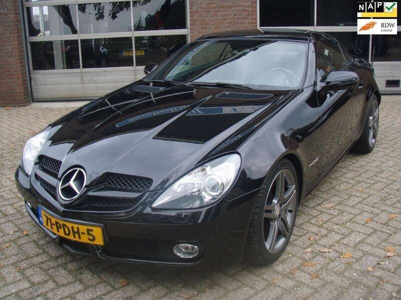 Zwart Gebruikt 2010 Mercedes SLK200 Cabriolet | € 14.250 (Iets duurder) - Afbeelding 1/4