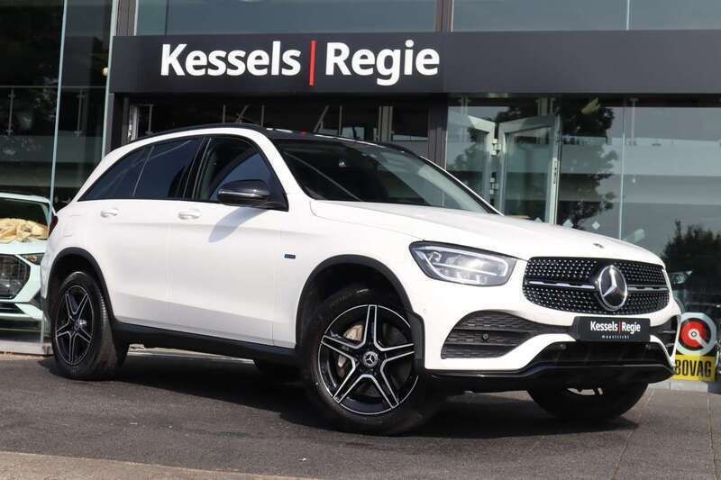 Wit Gebruikt 2021 Mercedes GLC300 AMG SUV | € 37.950 (Super prijs) - Afbeelding 1/4