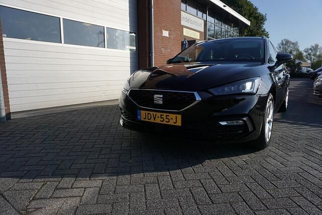 Occasion Seat Leon Style 150 PK (110 kW) 2022 Zwart Stationwagen