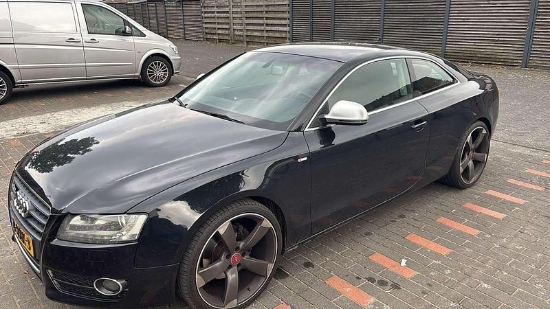 Zwart Gebruikt 2009 Audi A5 Proline Coupé | € 8.000 (Iets duurder) - Afbeelding 1/4