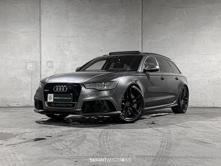 Grijs Occasion 2014 Audi RS6 Proline Stationwagen | € 33.046 (Super prijs) - Afbeelding 1/4