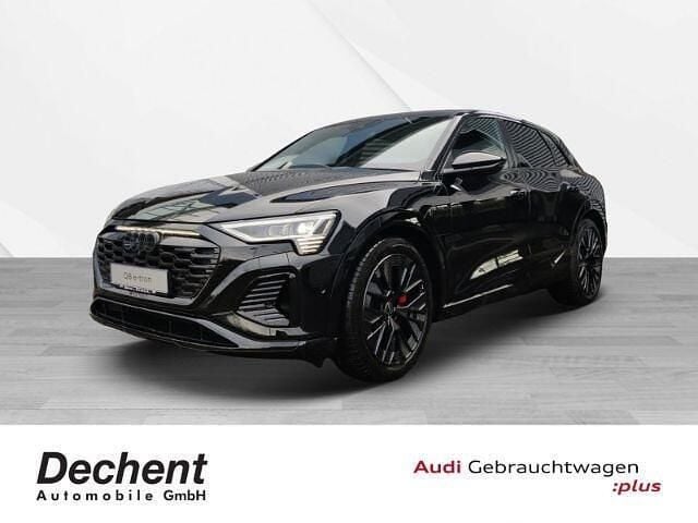 Zwart Gebruikt 2023 Audi Q8 e-tron S-Line SUV | € 73.309 (Eerlijke prijs) - Afbeelding 1/4