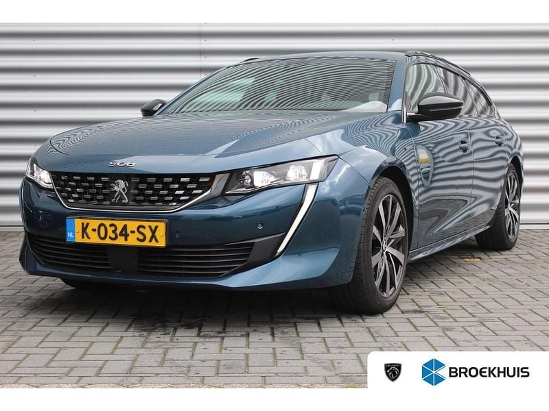 Blauw Gebruikt 2021 Peugeot 508 GT-line Stationwagen | € 22.900 (Goede deal) - Afbeelding 1/1