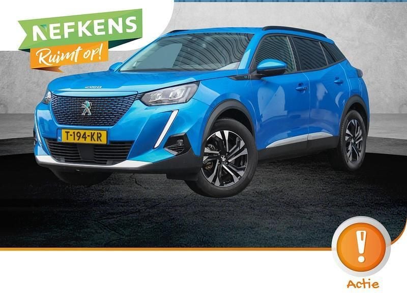Blauw Gebruikt 2022 Peugeot e-2008 Allure SUV | € 18.280 (Goede deal) - Afbeelding 1/4
