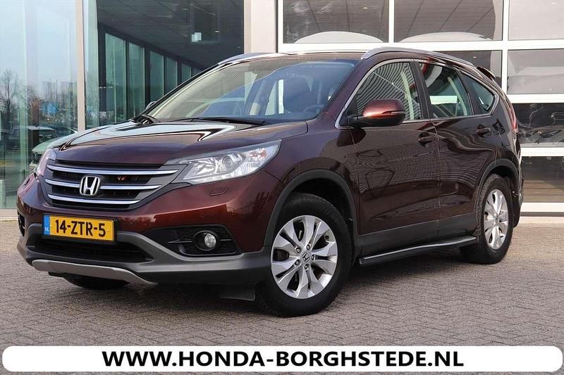 Bruin Occasion 2013 Honda CR-V Elegance SUV | € 14.950 (Eerlijke prijs) - Afbeelding 1/4