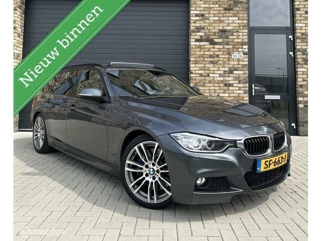 Grijs Gebruikt 2013 BMW 328 Comfort Edition Stationwagen | € 22.750 - Afbeelding 1/4
