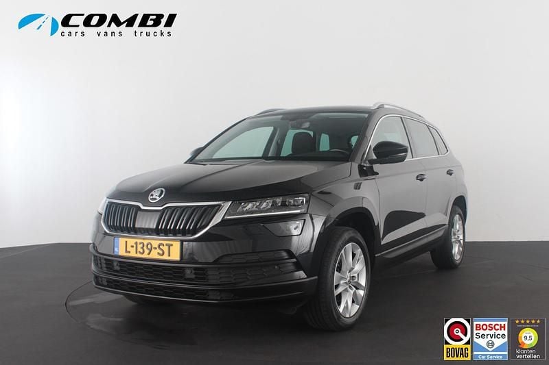 Zwart Occasion 2021 Skoda Karoq Style SUV | € 24.850 (Eerlijke prijs) - Afbeelding 1/4