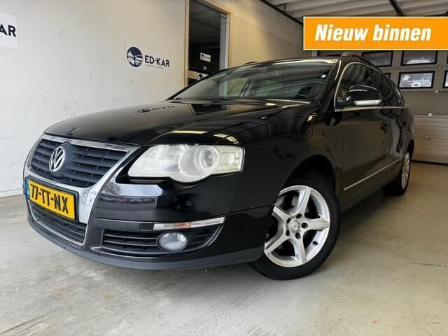 Zwart, metallic lak Gebruikt 2007 VW Passat Comfortline Stationwagen | € 1.995 (Iets duurder) - Afbeelding 1/4