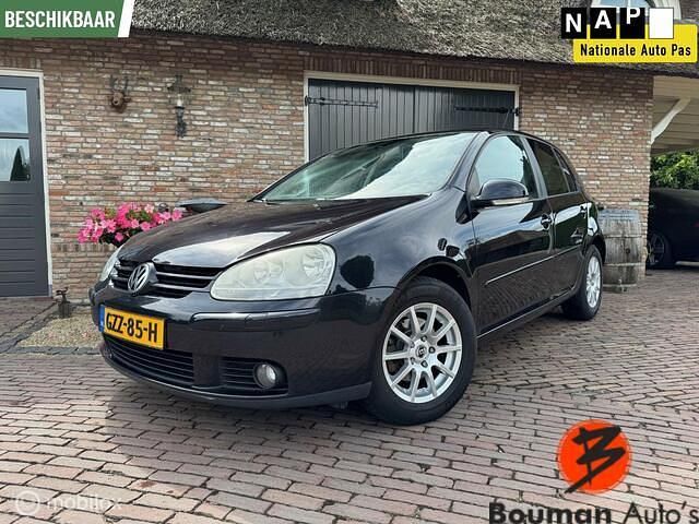 Zwart Gebruikt 2008 VW Golf VI United Hatchback | € 5.250 (Eerlijke prijs) - Afbeelding 1/4