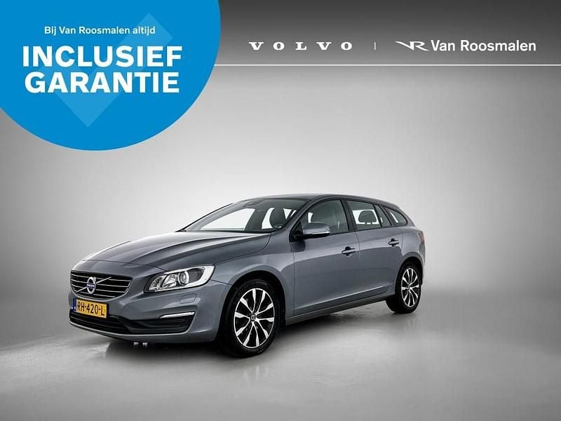 Grijs metallic Gebruikt 2017 Volvo V60 Dynamic Stationwagen | € 16.950 (Eerlijke prijs) - Afbeelding 1/4