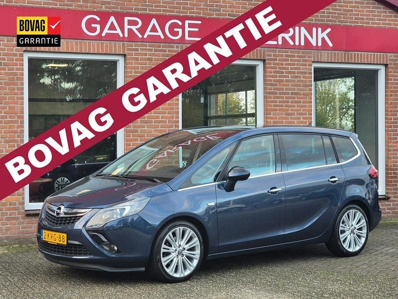 Blauw Gebruikt 2013 Opel Zafira Tourer Cosmo MPV | € 11.950 (Duur) - Afbeelding 1/4